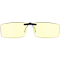 Pikkukuva 1 / 2: Surlunettes Clip On - Gunnar - Musta - Sinivaloa estävät - Käsinlämpöinen lasi - Yhteensopiva Svart