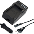 Miniatyrbillede 1 af 4: PATONA 1622, Lysnet, Sort, Auto-Indoor batterioplader, NIKON P7000