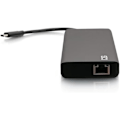 Miniatyrbillede 2 af 4: USB-C 9 i 1 dockingstation - C2G - Dobbelt skærm - HDMI, Ethernet, USB - 60 W - 4K 30Hz