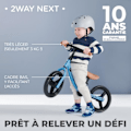 Miniatyrbillede 2 af 4: Draisienne KINDERKRAFT 2WAY NEXT - Lavet lavt - Skumhjul - Blå Blå