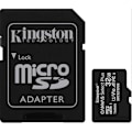 Pikkukuva 2 / 2: KINGSTON Canvas Select Plus SDCS2 32 Gt 32 Gt Micro SD -muistikortti luokka 10 A1 100 MB/s+ Mukana sovitin
