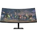 Miniatyrbillede 3 af 3: 34' (86,4 cm) skærm - WQHD 3440 x 1440, buet VA-panel - 1500R, 165 Hz - Responstid 1 ms, 2 HDMI - 1 DisplayPort
