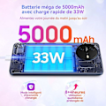 Pikkukuva 5 / 6: Avaamaton Oscal Tiger 12 6,78 tuumaa 24Go+256Go-SD 1To Kamera 64MP 5000mAh Android 13 NFC Kaksoissimulaattori GPS - Sininen Blå