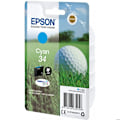 Miniatyrbild 1 av 4: Original Epson bläckpatron - 34 - Cyan - 4,2 ml - för WorkForce Pro WF-3720, WF-3720DWF, WF-3725DWF