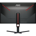 Miniatyrbillede 5 af 6: PC-skærm - AOC - U27G3X - 27" UHD 4K - IPS panel - 160Hz - 1ms - Højdejusterbar - 2 HDMI 2 DP - Adaptive Sync - Sort