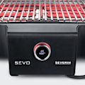 Miniatyrbillede 4 af 4: Bordgrill - SEVERIN - SEVO GT - 3000W - 0° til 500°C - Røgfri vandbakke Sort, Sølv