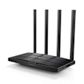 Miniatyrbillede 2 af 4: Tp-link Wifi Router Archer C6u Ac1200 Dobbelt Ap 4x Glan Usb / 300 Mbps 2,4 / 5 Ghz 867 Direkte i indendørs stikkontakt, Ap /