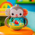 Pikkukuva 3 / 6: Musikaalinen ja valoa antava helistinjugend Grab - BRIGHT STARTS - Giggle Monkey - Helppo tarttua Oball - 6 kuukautta ja yli - Unisex Flerfärgad