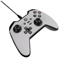 Pikkukuva 2 / 2: GENESIS Mangan 300 musta, valkoinen USB-peliohjain Android, Nintendo S Sort hvid