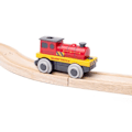 Pikkukuva 2 / 3: Bigjigs Mighty Red Loco (akkukäyttöinen moottori) (6)