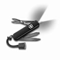 Pikkukuva 1 / 4: Pienkotelo - Victorinox - Signature Lite Onyx Black - 9 Toimintoa - LED Valo - Rullakynä sort