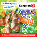 Miniatyrbillede 2 af 2: Figur - Schleich - Nightshade Hannoverianerhoppe - Varmblodet race - Dynamisk positur Beige