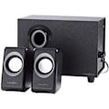 Miniatyrbillede 1 af 4: Nedis Canal 2.1 16 Watt PC højttalersystem sort