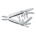 Pikkukuva 2 / 2: Monitoimipihdit - VICTORINOX - Swisstool 12 osaa - Nylonkotelo - Kahva 11,5 cm - Punainen