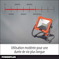 Pikkukuva 6 / 6: Powerplus Dual Power LED Latausprojektori POWDP8031 - 20 V ja 2700 lm - ilman akkua tai laturia orange