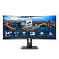 Pikkukuva 1 / 6: mmd - philips 345b1c 86,36cm 34 tuumaa 3440x1440 3000:1 300 cd/qm 21:9 musta musta musta