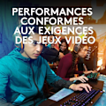 Miniatyrbillede 2 af 6: Kablet gaming tastatur - LOGITECH G - G213 Prodigy - USB - AZERTY - Sort
