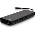 Miniatyrbillede 1 af 4: USB-C 9 i 1 dockingstation - C2G - Dobbelt skærm - HDMI, Ethernet, USB - 60 W - 4K 30Hz