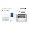 Miniatyrbillede 2 af 4: i-tec - Metal USB-C 3-port USB HUB med Gigabit Ethernet