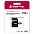 Pikkukuva 3 / 3: Transcend 340S 256 Gt microSDXC-muistikortti Class 10 - Class 3 UHS-I