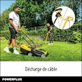 Pikkukuva 6 / 6: Ruohonleikkuri ja Sähkösakset - POWERPLUS - POWXG62205T - Ruohonleikkuri 1300 W & 32 mm Ø - Sähkösakset 250 W & 220 mm Ø sort