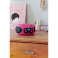 Pikkukuva 4 / 5: Kannettava radio cd-soitin BIGBEN INTERACTIVE usb bt vaaleanpunainen Pink og sort