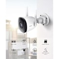 Miniatyrbillede 2 af 4: Imou Outdoor WiFi-overvågningskamera, 4MP WiFi 2,4 GHz Vandtæt med 30m Night Vision, AI Motion Detection