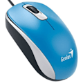 Miniatyrbillede 1 af 4: Genius DX-110 Mus - Ambidextrous - Optisk - USB - 1000 DPI - 86 g - Blå