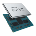 Miniatyrbillede 1 af 3: AMD Epyc 7252, S SP3, 7nm, Infinity/Zen 2, 8 Core, 16 Thread, 3,1GHz, 3,2GHz Turbo, 64MB, 120W, CPU, OEM