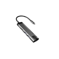 Miniatyrbillede 1 af 3: ADAPTADOR 5 I 1 USB-C NATEC FOWLER GO 2X USB 3.0 HUB, HDMI 4K, USB-C