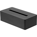 Miniatyrbillede 2 af 6: Serviettekasse - Yamazaki - Tower - Sort - 25 x 13 x 13 cm - Moderne design Vit