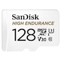 Miniatyrbillede 1 af 3: High Endurance flash-hukommelseskort - SANDISK - 128 GB - Video Class V30 / UHS-I U3 / Class10