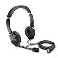Pikkukuva 1 / 3: USB Hi-Fi Kuulokkeet - KENSINGTON - Intra-aurikulaari - Taipuva mikrofoni - Pehmeä mukavuus - Musta