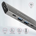 Miniatyrbillede 2 af 4: AXAGON HMC-5G2 Multiport Hub USB 3.0, HDMI, Gbit-LAN, 2 x USB-A, 2 x USB-C - 8595247905444