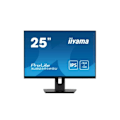 Miniatyrbillede 1 af 4: IIYAMA Skærm 25'' IPS 4ms 16:10 1920x1200 VGA HDMI DisplayPort USB-HUB HAR 13cm ULTRA TYND Pivot Stand/ XUB2595WSU-B5