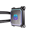 Miniatyrbillede 2 af 3: AIO-CPU køling - ENDORFY - Navis F240 ARGB - 240 mm - ARGB belysning - PWM pumpe