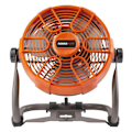 Miniatyrbillede 4 af 6: Powerplus Dual Power Batteriflad ventilator POWDP8015 - Bord-, stativ- eller vægventilator med 20 V - uden batteri eller oplader Orange