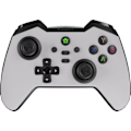 Miniatyrbillede 1 af 4: Joystick Natec Genesis Mangan 400 trådløs spilcontroller (pc/switch/portletelefon) Hvid