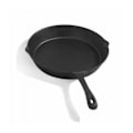 Miniatyrbillede 1 af 4: Støbejernspande, 30cm, non-stick, CookKing, 1214060 harmaa