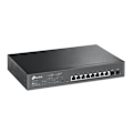 Miniatyrbild 2 av 3: TP-LINK JetStream TL-SG2210MP - Switch - Smart - 8 x 10/100/1000 (PoE+) + 2 x SFP