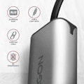 Miniatyrbillede 4 af 4: AXAGON ADE-25R USB 3.2 Netværksadapter - USB Typ-A, RJ45 - 8595247906601