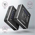 Miniatyrbillede 2 af 4: AXAGON-kompatibel ADSA-M2C NVMe Clone Dual SSD Dock Station - 8595247906496