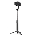 Miniatyrbillede 2 af 4: Selfie stick med FIXED Snap XL stativ og trådløs udløser, 1/4" skrue, sort