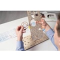 Pikkukuva 4 / 5: Ugears Globus 3D-palapeli - Ugears - Matkailu ja kartat - 250-400 kpl - Valkoinen