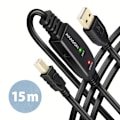 Pikkukuva 1 / 2: USB-kaapeli - AXAGON - ADR-215B - Aktiivinen - USB-A to USB-B - 15m