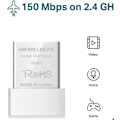 Miniatyrbild 2 av 5: Nano N150 WiFi Key - MERCUSYS - MW150US - USB 2.0 - 2.4 GHz - Enkel installation