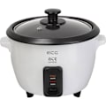 Miniatyrbillede 2 af 4: Risikoger - ECG - RZ 060 – 0,6 L – Hold varm funktion – Aftagelig non-stick skål – Glaslåg – 300 W