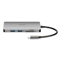 Pikkukuva 1 / 4: Telakointiasema - D-LINK - DUB-M810 - USB-C / Thunderbolt 3 - HDMI - 1 GbE