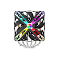 Pikkukuva 1 / 3: CPU-jäähdytin - ZALMAN - CNPS 20X - RGB LED - Kaksoislevy - DTH