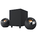 Miniatyrbillede 1 af 3: CREATIVE Pebble Plus 2.1 kablede pc-højttalere - 8 W - Sort